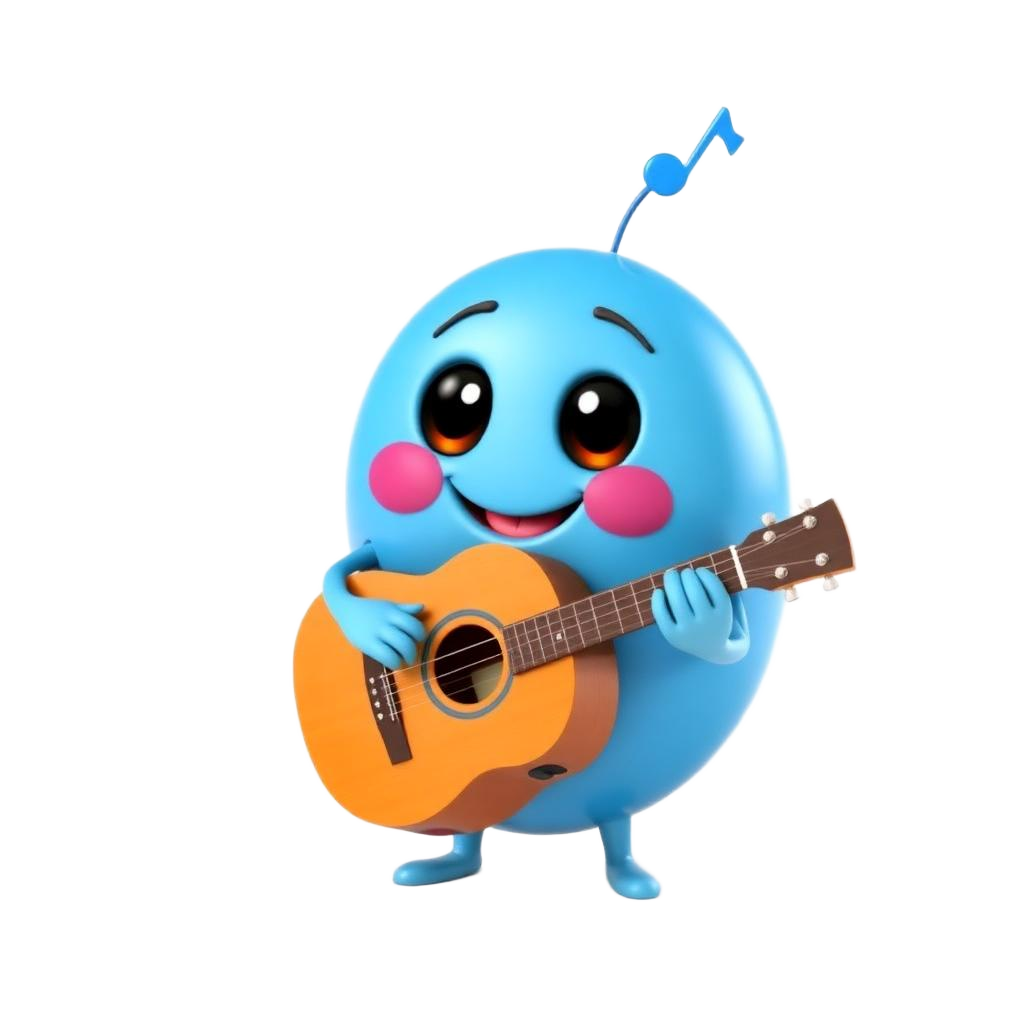 Blue, The Music Note